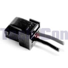 Conector electric Mod.121 - negru; cablu crimpat l = 300 mm
