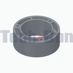 IT 0.0.674.60 - Roller D46/D30-20 ESD, black similar to RAL 9005