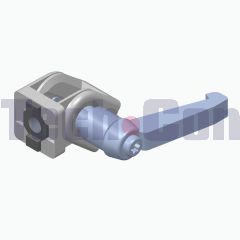 IT 0.0.464.43 - Hinge 5 20x20, heavy-duty with Clamp Lever