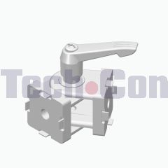 IT 0.0.419.85 - Hinge 6 30x30, heavy-duty with Clamp Lever