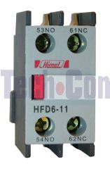 Contact auxiliar frontal 1NO+3NC pt HDC6-95, HJX2, HDZ6